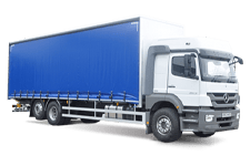 Van Hire Greenock - 26 Tonne Curtain Side Truck - Truck hire Greenock