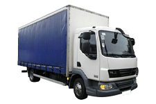 Van Hire Greenock - 7.5 Tonne Curtain Side Truck - Truck hire Greenock